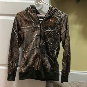 Camo Under Armour Zip Up